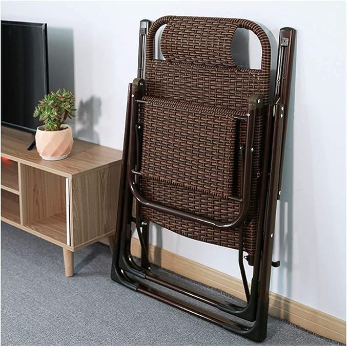 Folding Reclining Chairs Zero Gravity Chairs Lounger Deck Chairs Beach Chairs Sun Lounger Super Width 53 CM Beach Patio Garden Camping