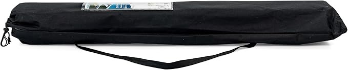 Camco Aluminum Roll-Up Table with Carrying Bag | Lightweight &amp Easy-to-Carry | Comfortably Sits 4-6 People | Ideal for Tailgating Camping The Beach Parties &amp More (51892)