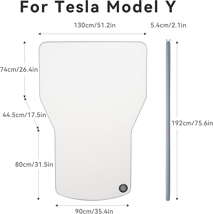 Customized for Tesla Model Y Air Mattress Drop Stitch Portable Camping Mattress Comfort Car Sleeping Mat with Manul Air PumpStorage Bag Tesla Model Y Accessories