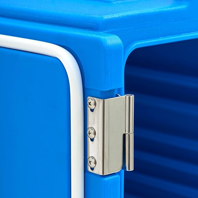 Insulated Food Pan Carrier Holds 5 Full-Size Food Pans 2-1/2 Deep Blue (29A-157)
