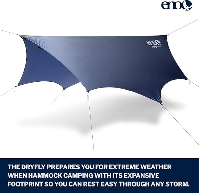 ENO Eagles Nest Outfitters DryFly Rain Tarp Ultralight Hammock Accessory