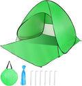 Pop Up Beach Tent Sun Shelter for 2-3 Person Sun Shelter with UPF 50+ &amp Lightweight Portable Beach Tent Easy Pop Up for Outdoor Camping Fishing