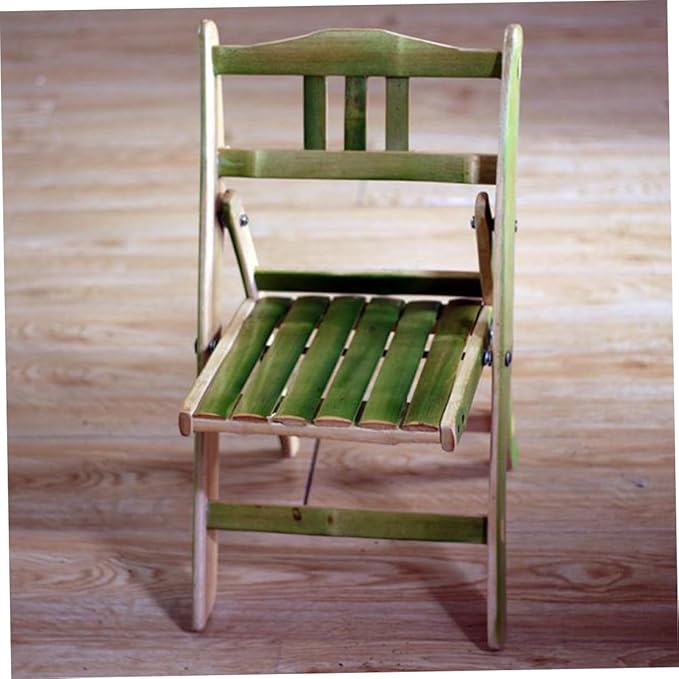 Bamboo Folding Chair Outdoor Beach Chair Comfortable Backrest Strong Stable