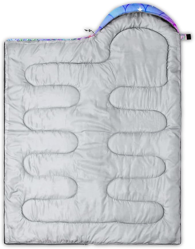 CVHOUSE Camping Sleeping Bags3 Season Warm &amp Cool WeatherLightweightWaterproof Sleeping Bags for Adults &amp KidsTravelingand OutdoorsCamping Gear Equipment