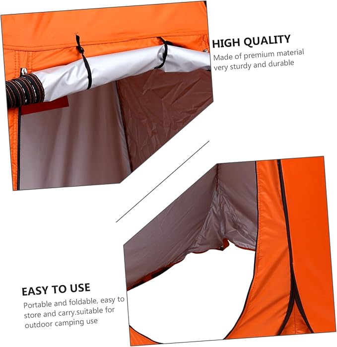 POPETPOP 1Pc Movable Camping Tent Automatic Pop Up Changing Tent for Outdoor Use Portable and Design Premium Durable Material Multi Purpose for Fishing Changing Clothes