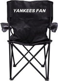VictoryStore Outdoor Camping Chair - Yankees Fan Camping Chair with Carry Bag.