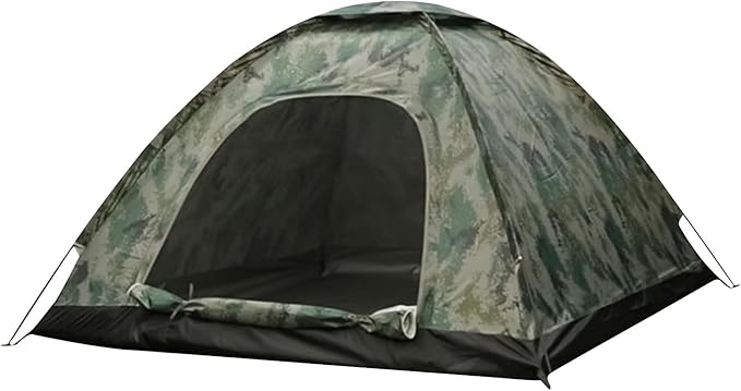 Camping Tent 2/3/4 Person Waterproof &amp Windproof Tents with Rain Fly and Carrying Bag Easy Setup Instant Family Travel Tent for Backpacking Hiking Camping