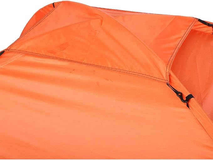 Outdoor Tent Double Person Single Layer Lightweight Portable Waterproof Camping Tent for Hiking Beach Picnic Oxford Cloth 200x150x110cm