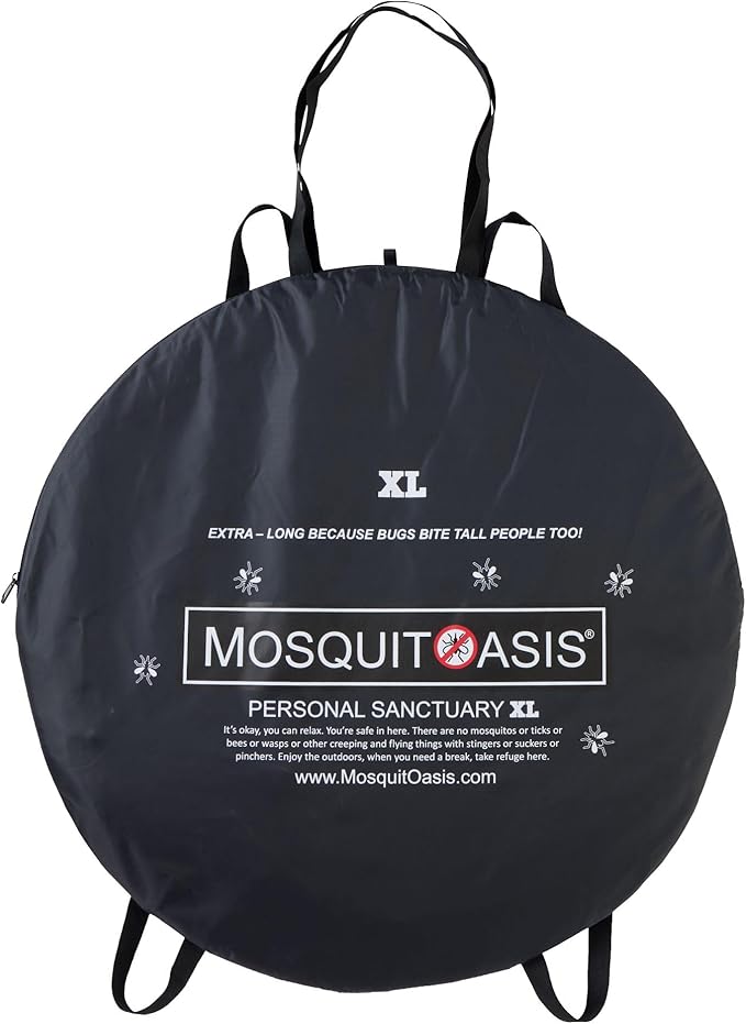 Bigger but just as Cool MosquitOasis XL Pop-Up Mosquito Net Tent for Summer Camps and Camping 80 inches Long