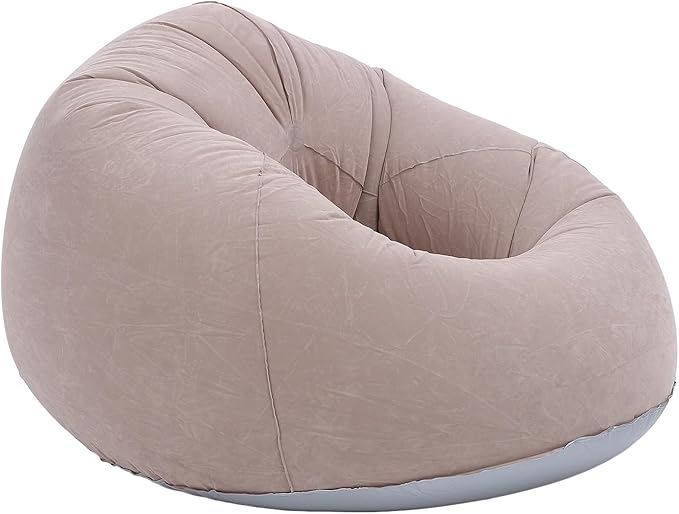Comfortable Inflatable Lounge Chair for Living Room Bedroom Playroom Ergonomic Design Outdoor Travel Camping Picnic Beach Chaise Lounges