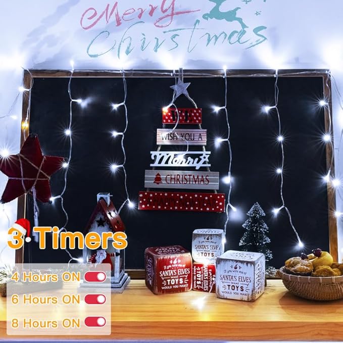 Ollny Icicle Lights for Outside 504LED 41FT Cool White Christmas Light with Remote 8Modes Timers Waterproof Plug in Connectable Hanging Lights for Outdoor Indoor House Roof Holiday
