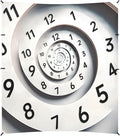 Camping Sun Shelters Infinity Time Spiral Clock Beach Canopy 126 * 110.2in