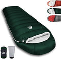 Down Sleeping Bags for Adults Premium 680FP Down Fill Backpacking Sleeping Bag for Cold Weather for Camping Hiking and Traveling Comes with Compression Sack.