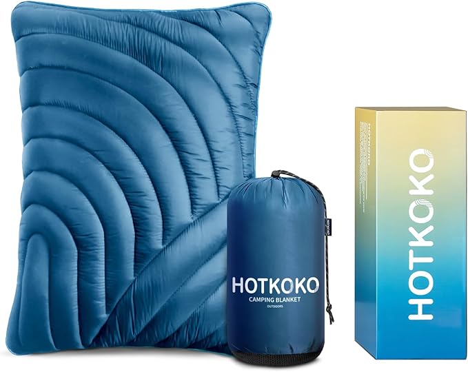 Camping PillowSupportive Compressible Travel Pillow Middle Size Lightweight Camp Pillow with Storage Bag for CampingHikingBackpackingAirplane