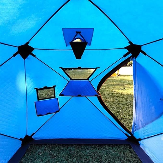 Winter Ice Fishing Tent Large Winter Ice Fishing Tent Warm Camping Tourist Cotton Tent 240 * 240 * 190cm