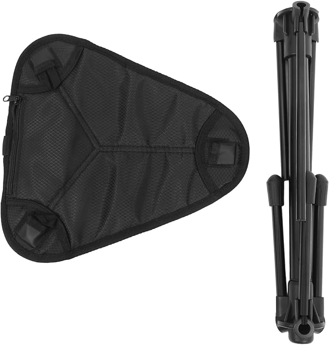 Milisten Outdoor Stool Portable Camping Chair for Fishing Hiking and Picnics Design Materials for and Storage