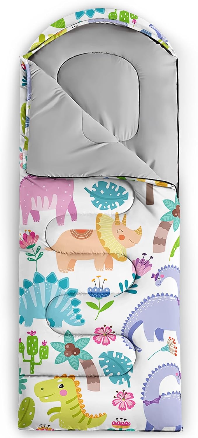 Print sleeping bagsleeping bagsOutdoor Camping Sleeping BagSuitable For Children Boys And Girls PortableWaterproofCompact And LightweightGreat For Outdoor CampingBackpacking And Hiking