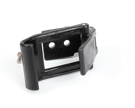 Carlisle Paddles LD222NLA Polyethylene Latch Assembly for LD and Cateraide Series Beverage Server and Pan Black