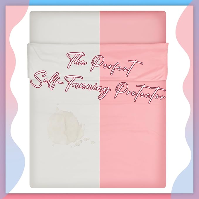 Irenare 2 Pcs Tanning Sleep Sack Lightweight Breathable Tanning Body Self Tanners Sleeping Sac Protect Sheets from Dark Tanner for Bed Travel Sleeping Bag(Pink Grey)
