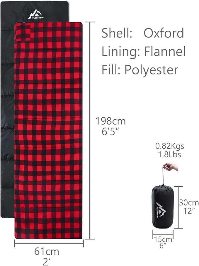 Heated Sleeping Bag pad Heated Sleeping Bag Liner 5 Heating Zones Operated by 5V/3A Type-C Battery Power Bank (Battery NOT Included) or Other Type-C Power Supply. Type-C.