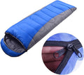 BESPORTBLE Winter Thickened Camping with Drawstring Hood and Lightweight Outdoor Sleep Sack for Hiking Backpacking and Cold Weather Activities