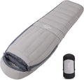 -10°F 0°F 10°F 15°F Down Sleeping Bag for Adults800/650 Fill PowerUltralight Wearable 4 Season Cold Weather Rectangle Sleeping Bag for Camping HikingCan be Used as a Down Blanket or Cloak