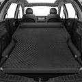 Car Inflatable Mattress for Abarth 695 Biposto 2014-2018 with Air Pump Self-Driving Camping Travel Thickened Foldable Air MattressBlack-with Pillow