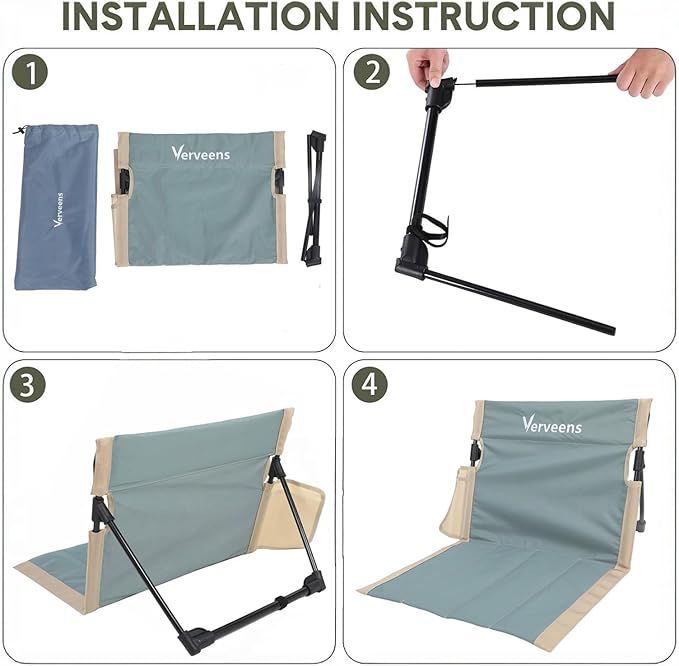 Extra Large Foldable Camping Chair with Cup HolderUltra-Light Portable Beach Chair with Carry Bag for Sunbathing Swimming Poolside Picnic Lawn Road Hiking Trips (Light Blue)