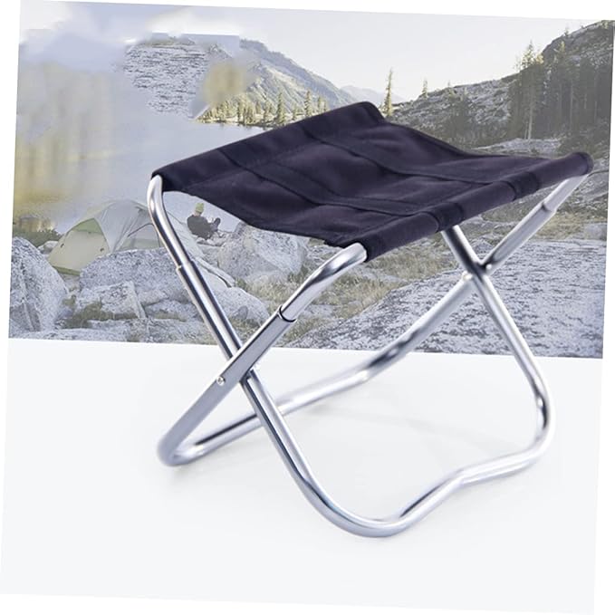 Portable Folding Stool for Camping Beach BBQ Hiking Oxford Lightweight Stool
