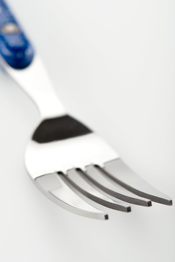 GSI Outdoors Pioneer 12 Piece Cutlery Set Camping Flatware - Blue