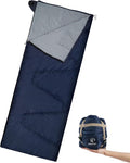 REDCAMP Ultra Lightweight Sleeping Bag for Backpacking Hiking Comfort for Adults Warm Weather with Compression Sack