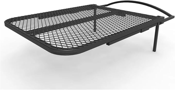 Tire Table Large Aluminum Camping Table for Camp Travel Tailgating Overlanding and Outdoor Work | Installs within Seconds | Stable and Leveled | 33.5 x 28 x 1.5