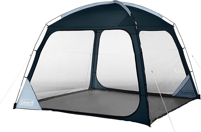 Coleman Skyshade Screen Dome Canopy Tent 8x8/10x10ft Portable Screen Shelter with Easy Setup for Bug-Free Lounging Great for Beach Yard Picnic Park Camping &amp More