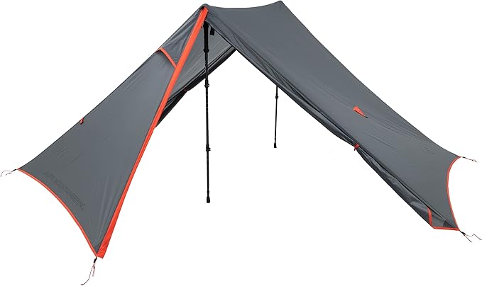 ALPS Mountaineering Hex 2-Person Tent - Charcoal/Red