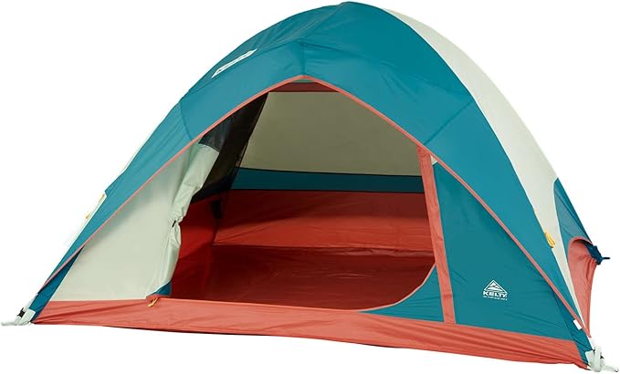 Kelty Discovery Basecamp Backpacking Tent 4 or 6 Person Camping Backpacking Shelter Large Capacity Fast Setup and Easy Tear Down Stuff Sack Included
