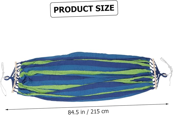 Heavy Duty Anti-Rollover Hammock Portable Camping Hiking Beach Garden Hammock Net