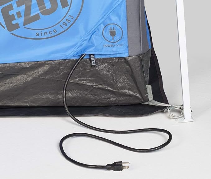 E-Z UP Camping Cube 6.4 Converts 10' Straight Leg Canopy into Camping Tent (Canopy/SHELTER NOT Included) Splash