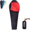 Ultralight Down Sleeping Bag for Adults with 600 Fill Power Compact Sleeping Bag for Backpacking Hiking and Camping