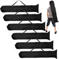6pcs 43x9in Camp Chair Replacement Bag Foldable Folding Chair Storage Bag with Carrying Strap &amp 2 Pockets Portable Camping Chair Bag for Outdoor Travel (Chair is not Included)
