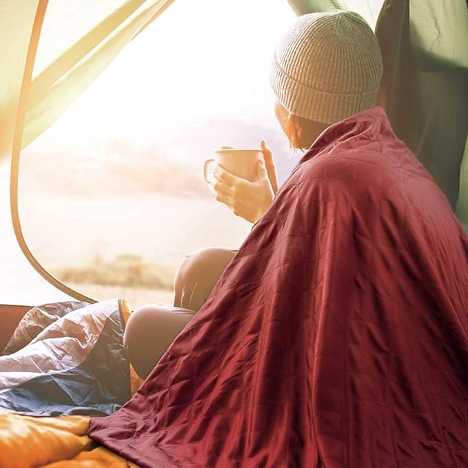 Forceatt Camping Blanket 79 X 57 Large Outdoor Blanket Sandproof Waterproof for Outdoor Festivals Beaches Picnics StadiumCamping Parks Hiking Travel Family Suitable for 4 Seasons.