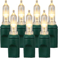 Pro Christmas T5 LED Christmas Lights - 70 Count Classic 5mm String Light Set - Professional Grade Indoor/Outdoor Commercial Holiday Lights for Trees Bushes &amp Décor - 2800K Warm White