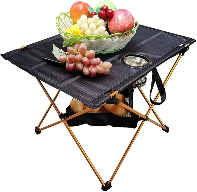 Folding Portable Outdoor Tables Aluminum Alloy Camping Table Camping Barbecue Picnic Portable Folding Table (Color : D Size : As Shown) (E As Shown)