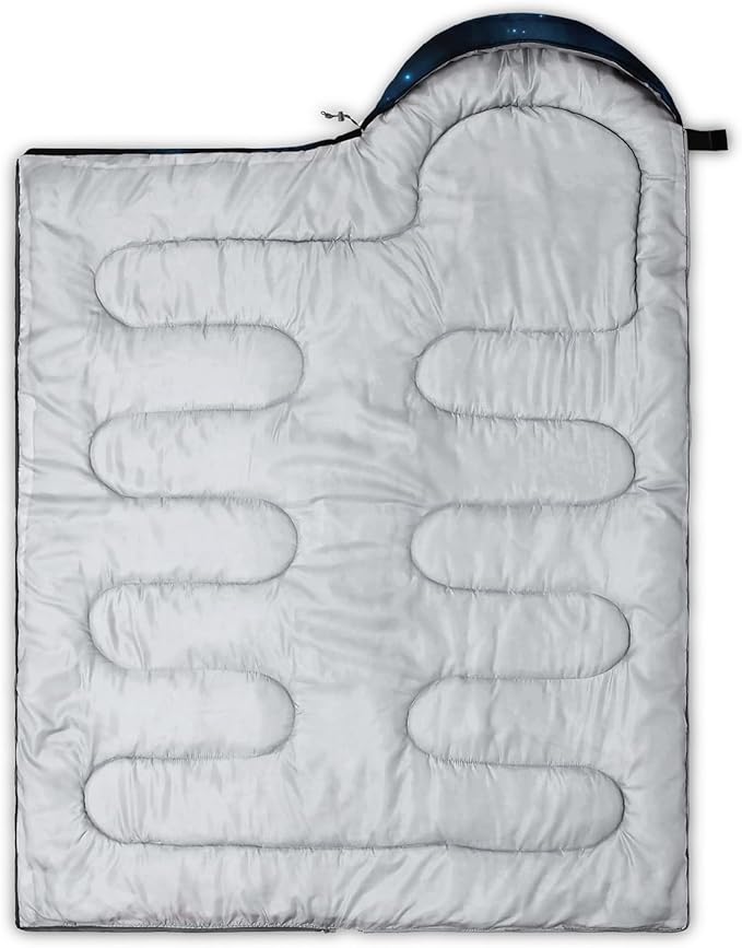 HOSIMA Dear Hunting Pattern Cold Weather Sleeping Bags for Kids AdultsBlack Light Weight Waterproof Sleeping Bags for Outdoors Hiking.