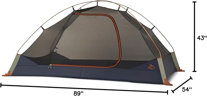 Kelty Late Start Backpacking Tent – Lightweight Two Man Camping Tent Shelter with Quickcorners Aluminum Poles Waterproof Poly Fly Updated for 2024 | Camping Tent Shelter Quickcorners Aluminum Pol