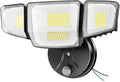 Onforu 90W Dusk to Dawn Outdoor Lighting10000lm Flood Lights OutdoorIP66 Waterproof Black LED Security Light with Photocell6500k Daylight 4 Adjustable Heads Exterior Light Fixture for YardGarden