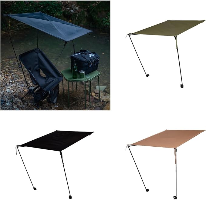 Camping Canopy Folded Camping Chair Portables Chair Sunshades Compacts Sun Shelters Chair for Camping Beach Fishing
