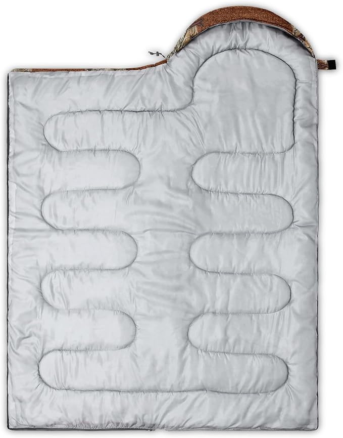 CVHOUSE Camping Sleeping Bags3 Season Warm &amp Cool WeatherLightweightWaterproof Sleeping Bags for Adults &amp KidsTravelingand OutdoorsCamping Gear Equipment