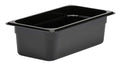 Cambro 34CW110 Food Pan 1/3 X 4 Camwear Black Case of 6