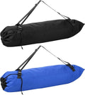 PATIKIL Foldable Camp Chair Replacement Bag 2 Pcs Camping Chairs Folding Chair Carry Bag with Adjustable Shoulder Strap for Outdoor Camping Fishing Storage Blue Black