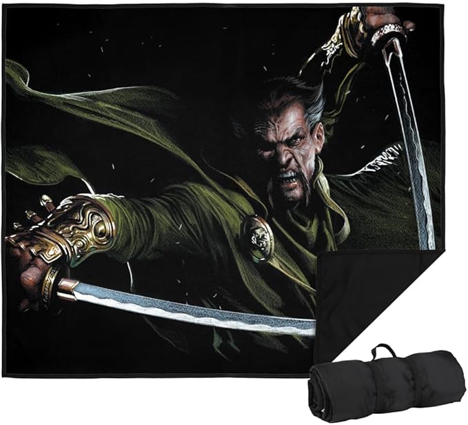 LOGOVISION Batman Ra's Al Ghul Outdoor Blanket for Picnic Beach Camping Park Tailgate 50x60